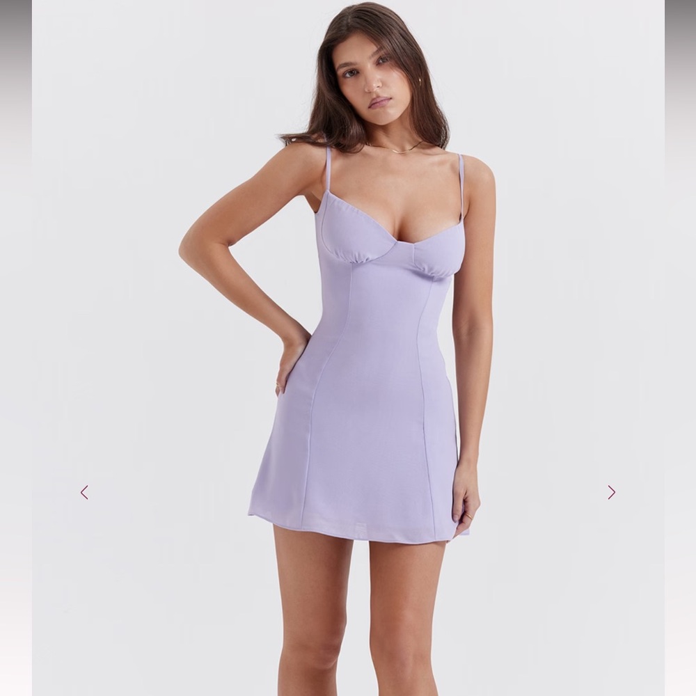 ❌SOLD❌House of CB CHRISTIANA
Lavender Mini Dress